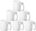 Sublimation White Mugs 11oz Blank Plain Football