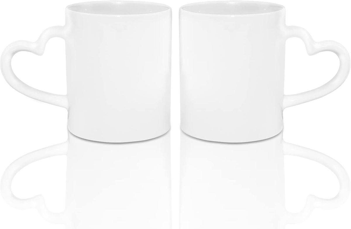 MR.R Sublimation Blanks Dishwasher White Ceramic Coffee Mugs 11oz Blank